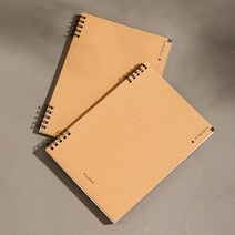 델리 고급 재질 스프링노트 A5 줄 노트 연습장 60매, 5개