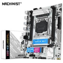 MACHINIST-마더보드 X99 K9 X99 LGA 2011-3 4 채널 칩 지원 인텔 제온 E5 V3 및 V4 CPU DDR4 RAM SATA/NVME M.2 슬롯, 마더 보드
