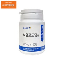다산메디칼 헬스데이 식염포도당정 700mg x 100정 (70g) 1개