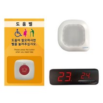 벽부형 장애인 도움벨 수신기 (DP형 / LED형), 수신기(DP형), 1개