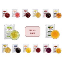 앤드로스 리플잼 18종 / 망고 딸기 블루베리 블루베리 패션푸룻 사과 키위 바나나 스프레드, 제품18. 패션푸릇 리플잼 1KG