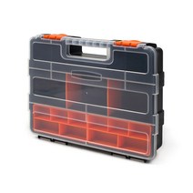 칸막이 멀티박스(2단 21칸) 다목적 수납함 정리함 못공구함 공구통 가정용 자동차, 1