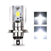 HS1 H4 Led 전구 바이크 오토바이 스쿠터 h4 헤드 라이트 모토 액세서리, [01] WHITE, 01 WHITE