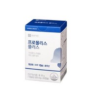 종근당건강 와일드비 프로폴리스 플러스 몸속염증제거 면역력높이는영양제 60캡슐, 1개, 01. 60캡슐
