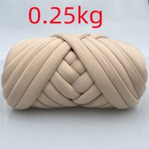 부드럽고 0.25KG 두꺼운 벨벳 슈퍼 부피가 큰 두툼한 원사 손 짠 실 바구니 담요 매트 카펫 러그 거대한 원사 DIY 핸드 니트 담요, 0.25kg-ka qi