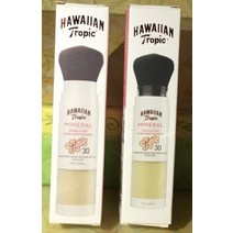 선크림 하와이안 트로피칼 미네랄 반투명 선크림 파우더 넓은 스펙트럼 SPF 30 LOT 2