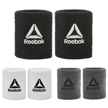 REEBOK 스포츠 리스트 손목밴드 RASB 11020 3컬러, 화이트_11020WH_