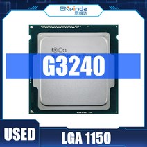 컴퓨터 cpu 중고 인텔 펜티엄 G3220 Haswell LG 호환A 1150 듀얼 코어 3.0GHz L3 캐시 3M HD 그래픽 데스크탑 CPU 지원 H81 마더보드, 한개옵션0