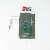 시뮬레이션 캔버스 텐트 97400189 크로스 RC GC4 112 모델 자동차 트럭 개조 액세서리, 초록의