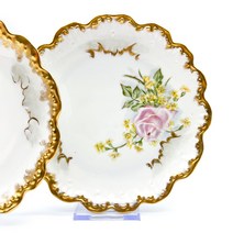 Antique 프랑스 리모쥬 핸드페인팅 접시 2종 앤틱 빈티지 유럽수입 플레이트 명품그릇, B형