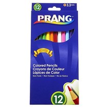 Prang 색연필 세트 3mm 2b(#1) 다양한 연필심/배럴 색상 72개/팩119287
