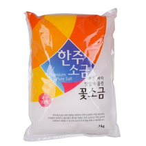 한주소금 꽃소금, 3kg, 1개
