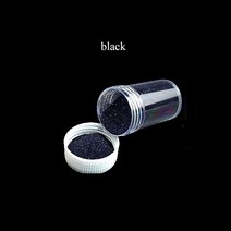 립글로즈 립틴트 립밤 립라이너 잘 지워지지 않는 착색 타투 립스틱 틴트 20g 안료 글리터 파우더 플래시 글리터 파우더 diy 립글로스 만들기 ibccccndc clear, 검은 색, 1개