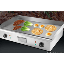가스 철판 부침기 상업용 휴게소 그릴 스텐 주방 용품, 가스 RJS718 그릴 판 53×30CM