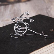 진자운동 뉴턴 크래들 균형 강철 공 학교 교육 용품 물리 과학 진자 책상 장난감 선물 홈 데코, 06