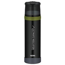 THERMOS (써모스) 산 전용 스테인리스 보틀 900ml FFX-901 (매트 블랙 (MTBK), 상품명참조, 1ml
