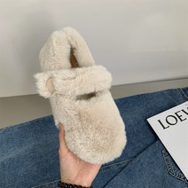 뽀글이 양털 슬립온 양털신발 하늘비즈 A8 J450V804