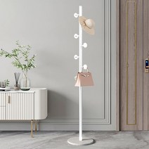 쏘냐도르 스탠드 트리 옷걸이 행거, SD-화이트