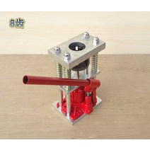 농업용 유압 자키 파이프 고압 찍는 압착기 산업용 호스 기계, 직경 10mm ~ 20mm(이빨 8개)