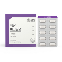 YDY 마그듀오 90정 마그네슘 비타민D, 90정X1