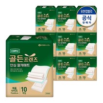 디펜드 골든프렌즈 깔개매트 10 x 10팩, 단품