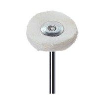 버프 BUFF 레인지볼Odontologia-치과 실험실 연마 브러시 휠 로터리 도구 10 개 2.35mm HP 생크 울 염소, 01 White cloth