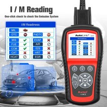 배기가스 분석기 측정기 Autel-Autolink AL619 전체 OBD2 스캐너 코드 리더 ABS SRS 자동차 진단 도구 엔, 07 POLISH