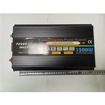 차량용인버터 EU 플러그 1 5KW 1500W 수정 된 웨이브 인버터 DC 12V/24V AC 110V/220V 50HZ/60HZ UPS 부단, 01 50HZ_02 24V_02 220V_01 범용