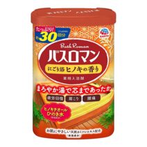바스로망 입욕제 히노끼향 600g, 1통