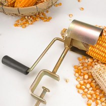 콩탈곡기 전문 수동 옥수수 탈곡기 가정용 필링 도구 도구