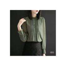 화이트블라우스 오피스 정장 레이스 쉬폰 프릴 셔츠 블라우스 여성 핫 루즈 한 우아한 숙녀 탑 트렌디 하라주쿠 올 매치 심플 한글 스타일 빈티지 칙 레트로 소프트 뉴