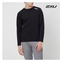 2XU 2XU 글로벌 공용 코듀라 긴팔 티셔츠_X1GU13134BLK