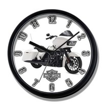 집들이벽시계 할리데이비슨 Road Glide 화이트 클락 NEW