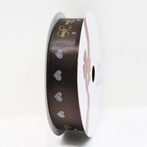 금비 향기나는 글리터리본 아모르(15mm x 9m), 9m, GTR#5-15 밤색