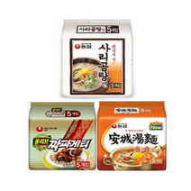 농심사리곰탕5입+짜파게티5입+안성탕면5입, 사리곰탕5+짜파5+안성탕5 X 2세트