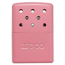 ZIPPO 지포 휴대용 충전식 손난로 재활용핫팩 주머니 충전식 난로, 여섯 시간 + 핑크개