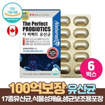 젠유산균 스마일린 프로바이오스틱 100억 유산균 락토바실러스 람노서스 루테리 장건강 장내 유익균증식 유해균억제 도움 식약처인증 건강기능식품, x 6박스, 510mg 60캡슐