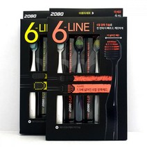 MY 애경 6라인 칫솔 광폭헤드 칫솔 가글 잇몸치약 미세모칫솔 치약, 미세모