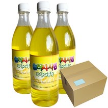 DH 슬러시 파인애플향 시럽 1박스 15병, 1box, 1kg