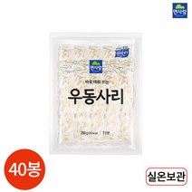 면사랑 바로데워쓰는 우동사리, 200g, 40개