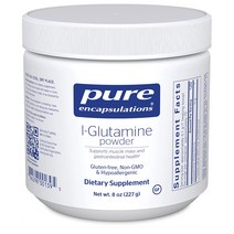 Pure Encapsulations L Glutamine 글루타민 227g 해외, 1개