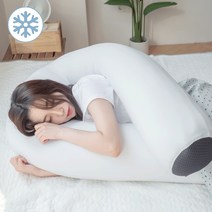 쿨 바디필로우 시원한 냉감 U자 U자형 대형, 일반
