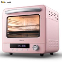 전기오븐 제과제빵 홈쿠킹 가정용가정용 20L 전기 오븐 빵 미니 토스터 사이클론 스팀 피자 다기능 아침 식, 분홍, 오