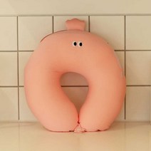 귀여운 쿠션 목베개 인형 장거리 운전 여행 아이템, 상품선택, 소시지