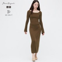 유니클로3D골지롱스커트 452647 E452647-000