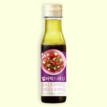CJ제일제당 소문난 발사믹드레싱 250g 다이어트드레싱 건강식단 야채 홈파티 풍미업 완내스 자취템, 9개