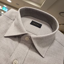 NC불광점 예작 **노아이롱 겨울 기모상품!!** 심플 파스텔톤 트윌 솔리드 이지케어 베이지 일반핏 기모 셔츠 YJ2WBR920BE