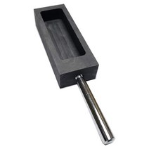 용해로 전기 용광로 금은 흑연 잉곳 금형 도가니 용융 주조 정제 금속 막대 (1Kg), 01 Black