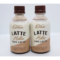 롯데칠성음료 칸타타 라떼홀릭 카페라떼, 12개, 240ml