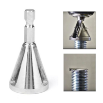 볼트끝 면취기 디버링 이바리제거 드릴비트 기계부품정비 건설현장 모따기, 1개